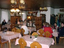 Blick in die Gaststube